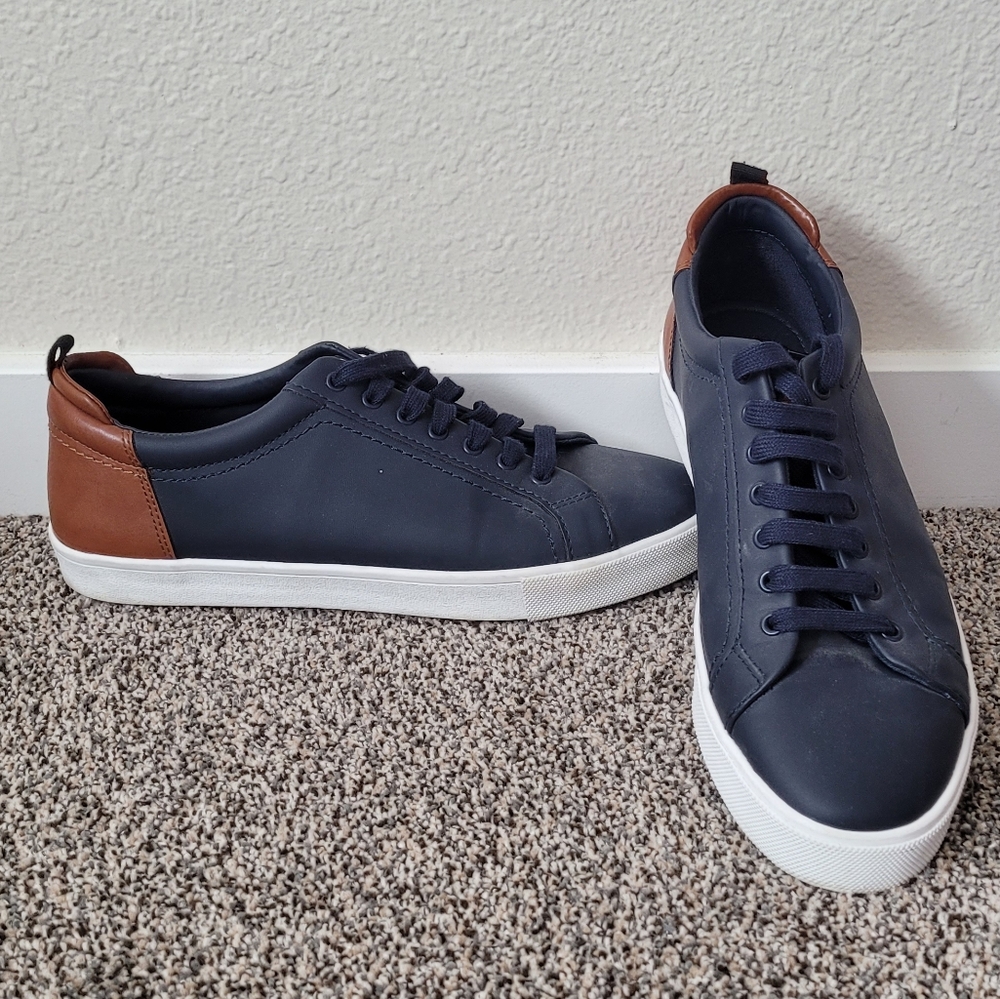 Zara Navy Sneakers